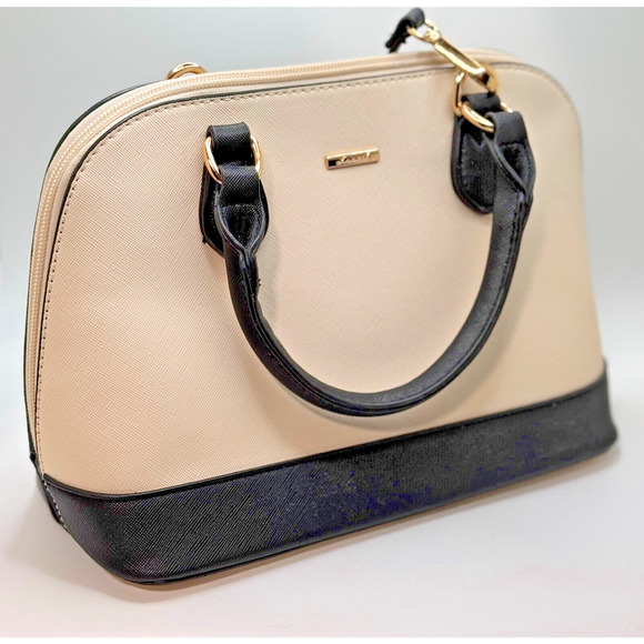 Lovevook Black Beige Satchel Handbag for Women Small Crossbody Bags Shoulder - Picture 4 of 15